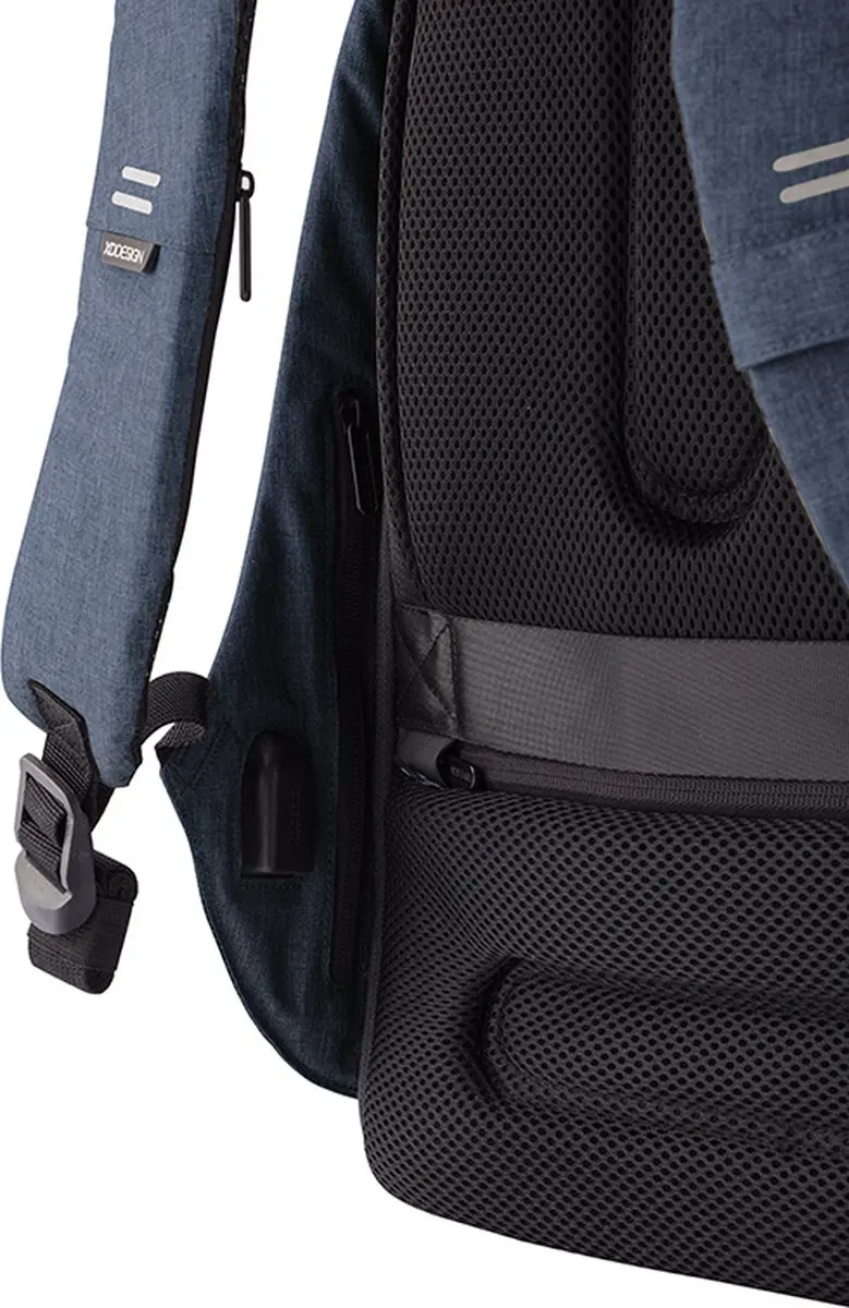 XD Design Bobby Hero XL Rugzak 21.5L - 17 inch - Navy - afbeelding 5 van 6