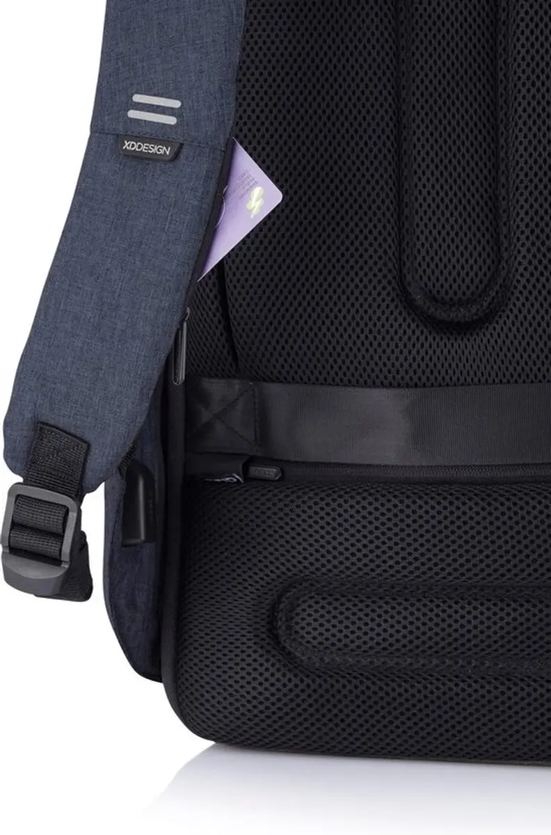 XD Design Bobby Hero XL Rugzak 21.5L - 17 inch - Navy - afbeelding 3 van 6