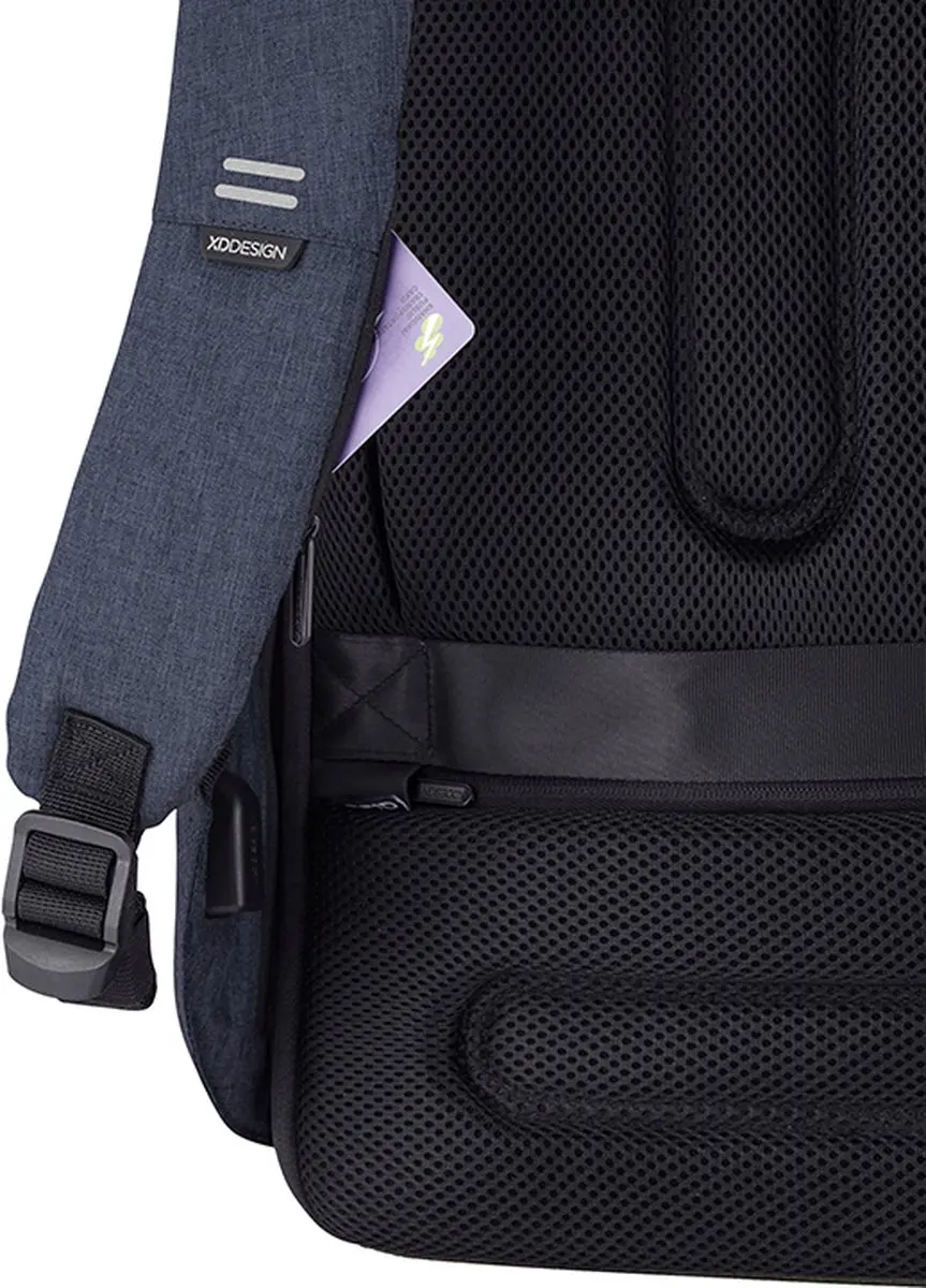 XD Design Bobby Hero XL Rugzak 21.5L - 17 inch - Navy - afbeelding 4 van 6