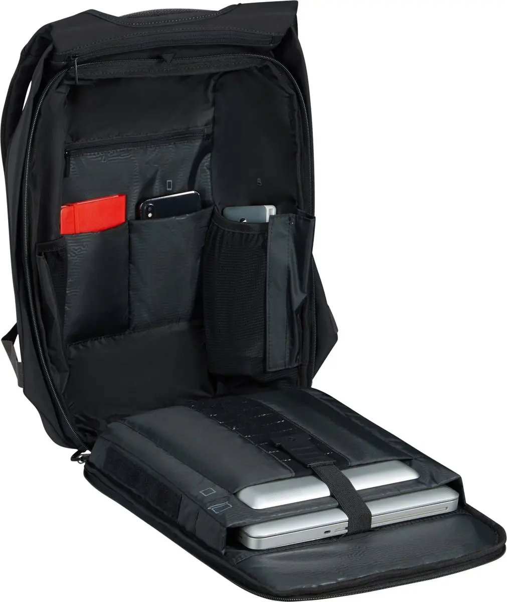 Samsonite Securipak 2.0 Laptoprugzak 15.6 inch - 16L - Zwart - afbeelding 4 van 6