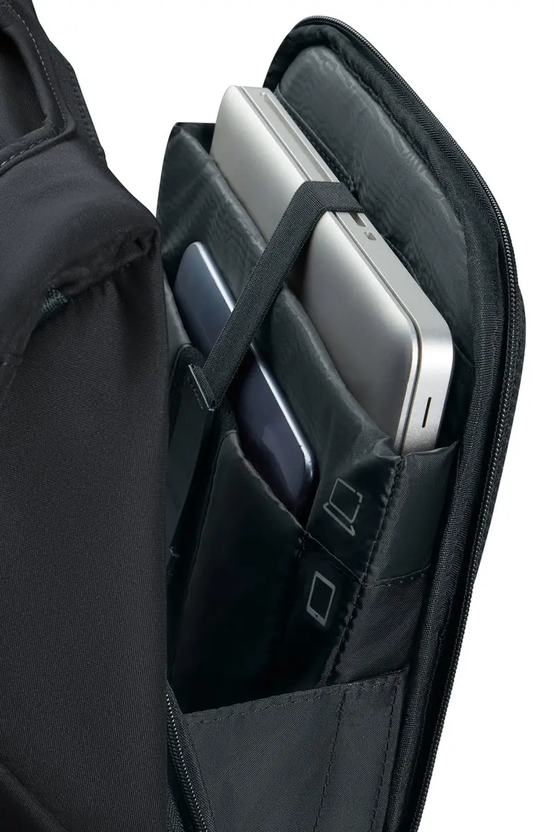 Samsonite Securipak 2.0 Laptoprugzak 15.6 inch - 16L - Zwart - afbeelding 5 van 6