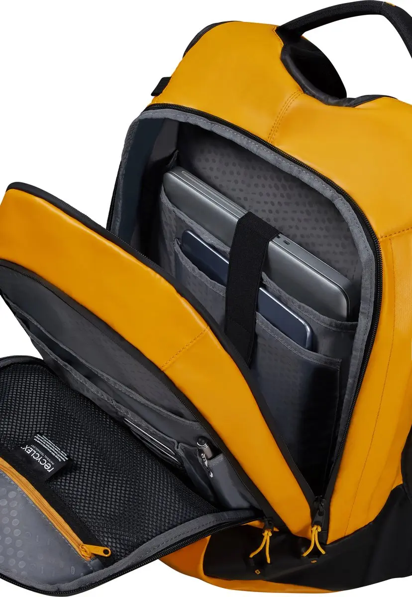 Samsonite Ecodiver Rugzak 17.3 Inch - 26L - Geel - afbeelding 3 van 6