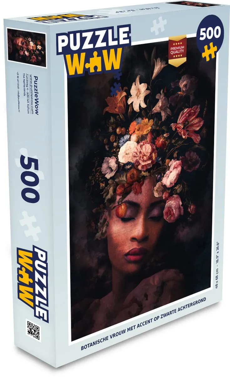 PuzzleWow Flora Legpuzzel 500 Stuks