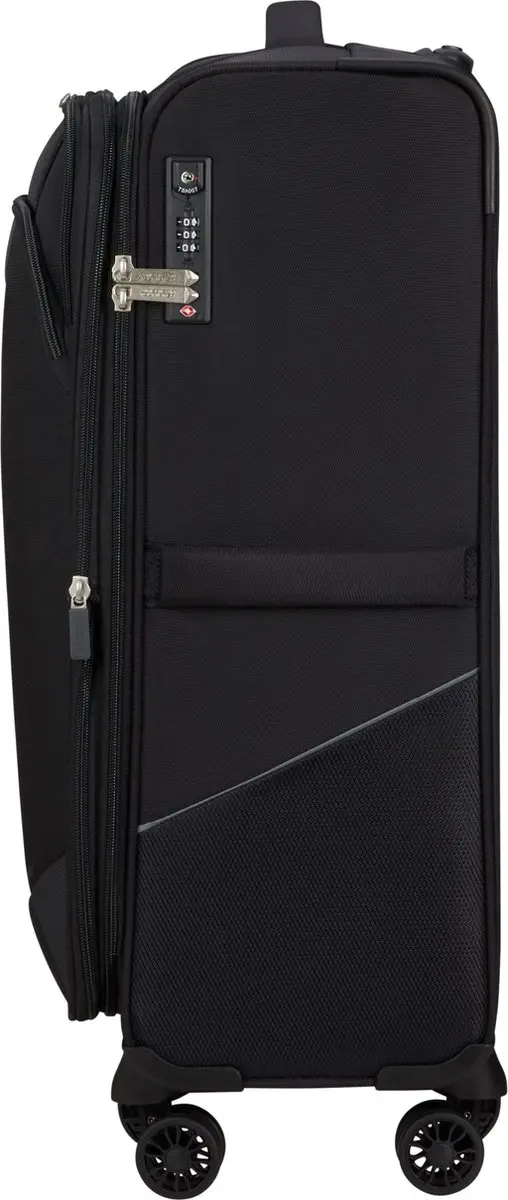 American Tourister Summerride Spinner Koffer 69cm - 76L - Zwart - afbeelding 2 van 6