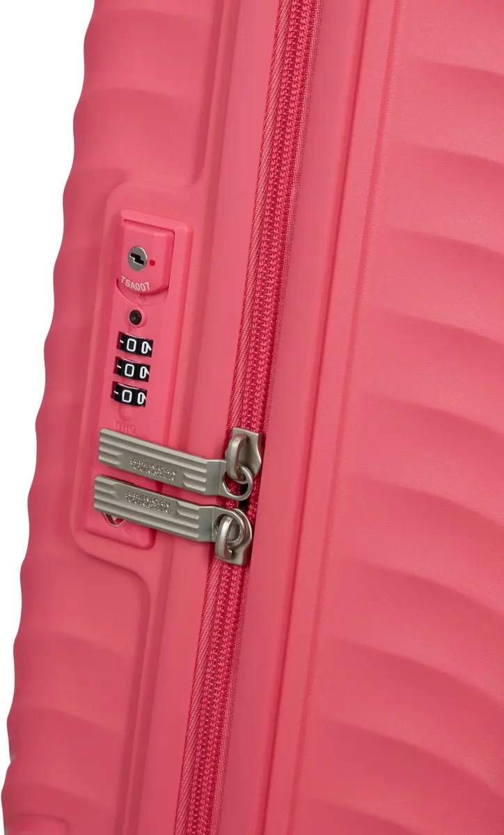 American Tourister Diablast Handbagage 55cm 35L - 4 Wielen - Pink Glitch - afbeelding 3 van 6