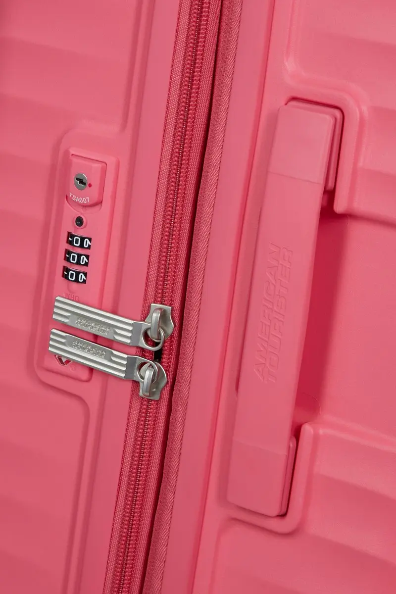 American Tourister Diablast Handbagage 55cm 35L - 4 Wielen - Pink Glitch - afbeelding 4 van 6