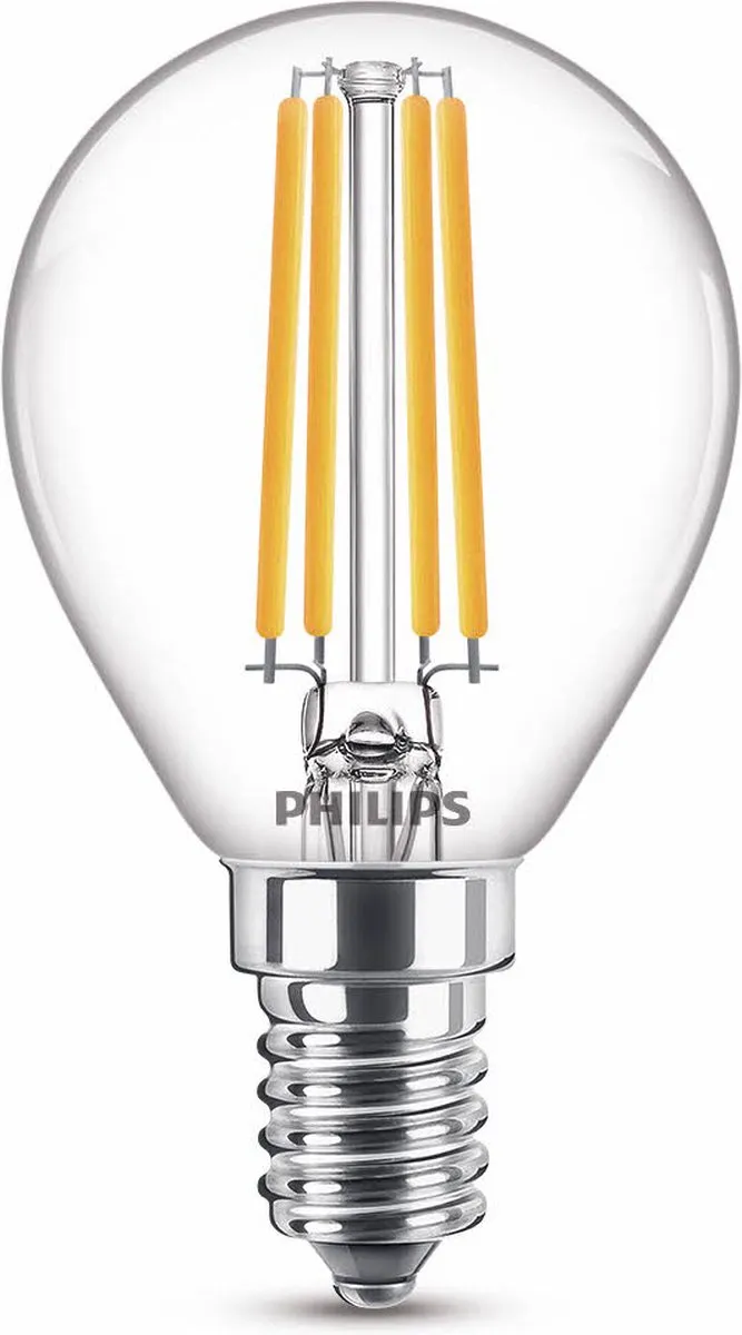 Philips LED Kogellamp E14 6,5W Warmwit