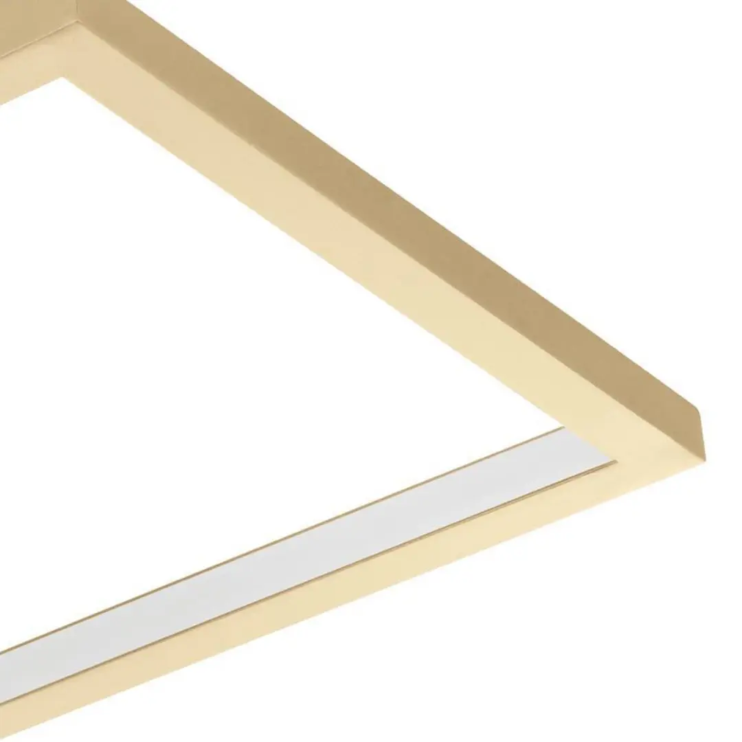 Eglo Gafares Plafondlamp LED 33cm - Goud/Wit - Dimbaar
