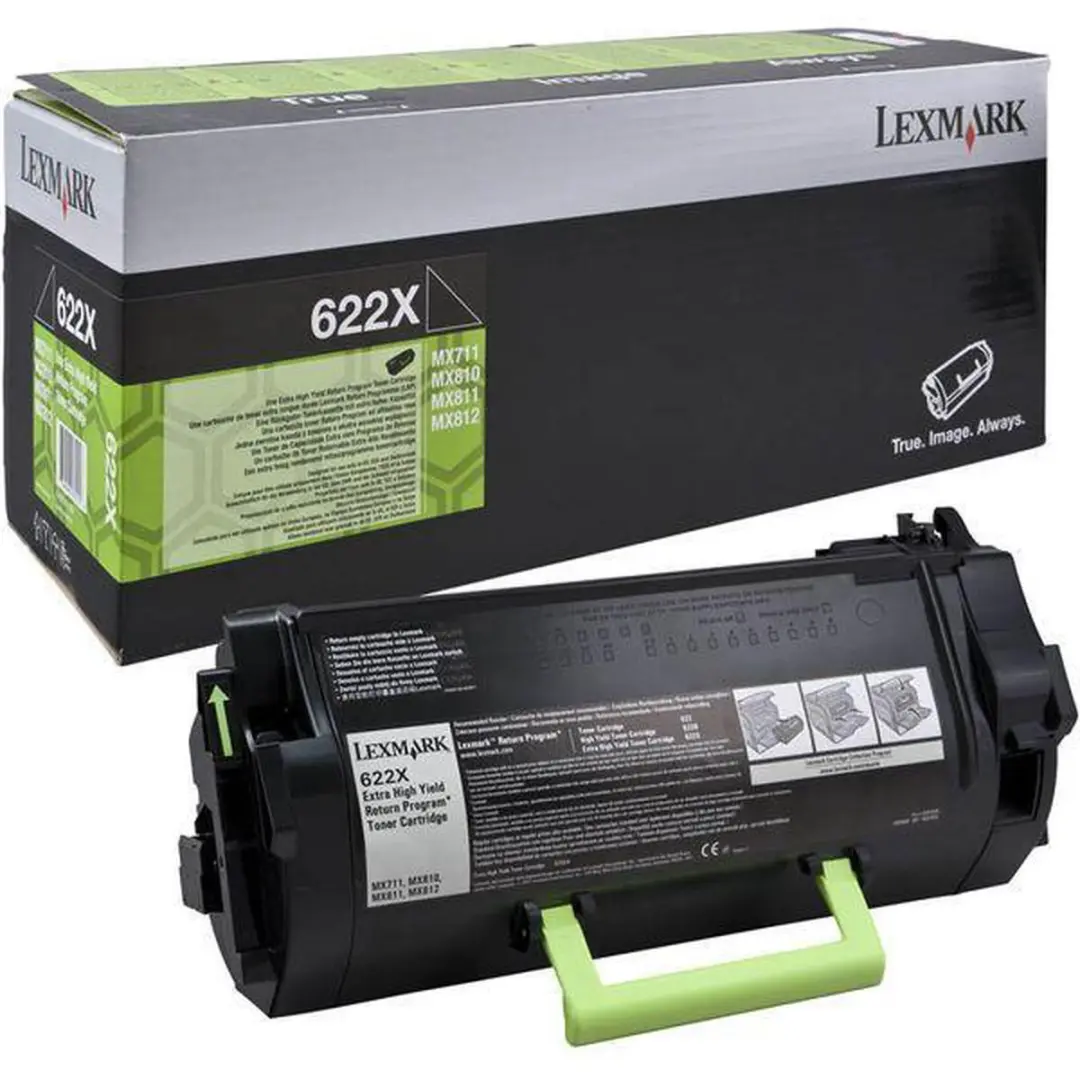 Lexmark 62D2X00 Tonercartridge - Zwart - afbeelding 2 van 2
