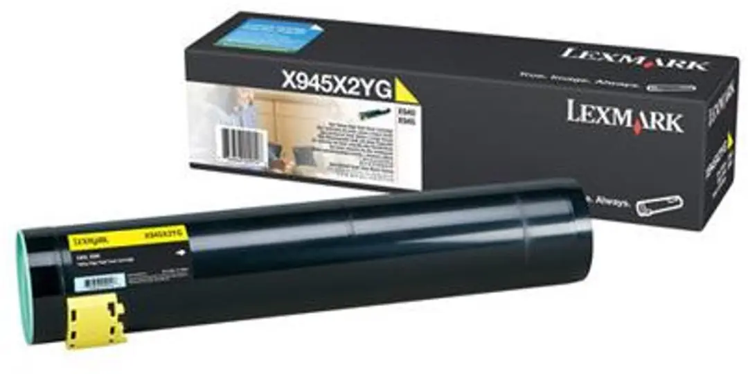 Lexmark X945X2YG Tonercartridge Geel