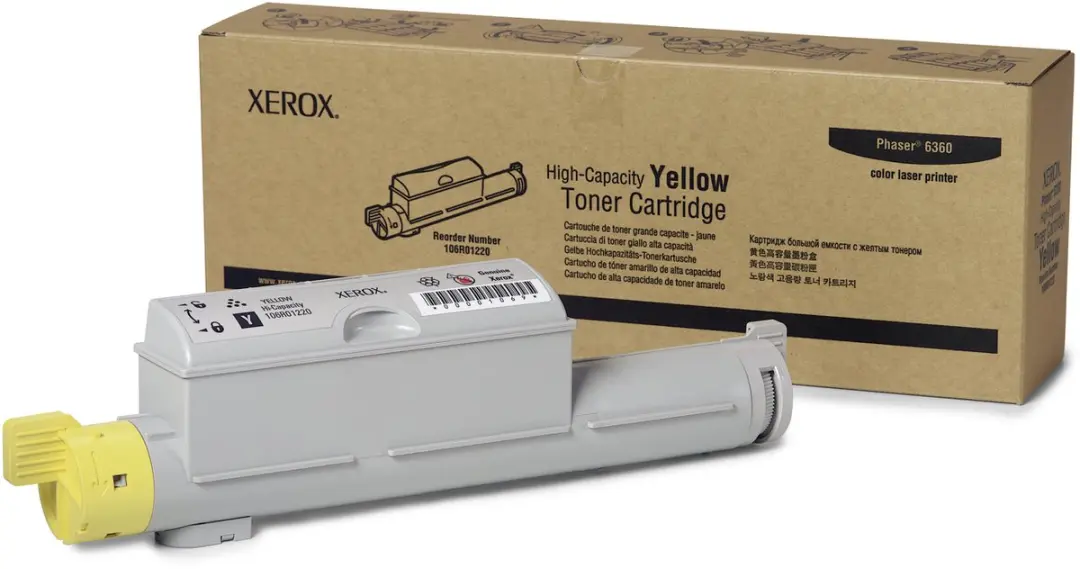 Xerox Phaser 6360 Geel Tonercartridge 106R01220