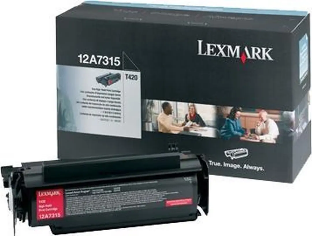 Lexmark C546U1KG Tonercartridge - 8000 Pagina's - Zwart - afbeelding 2 van 3