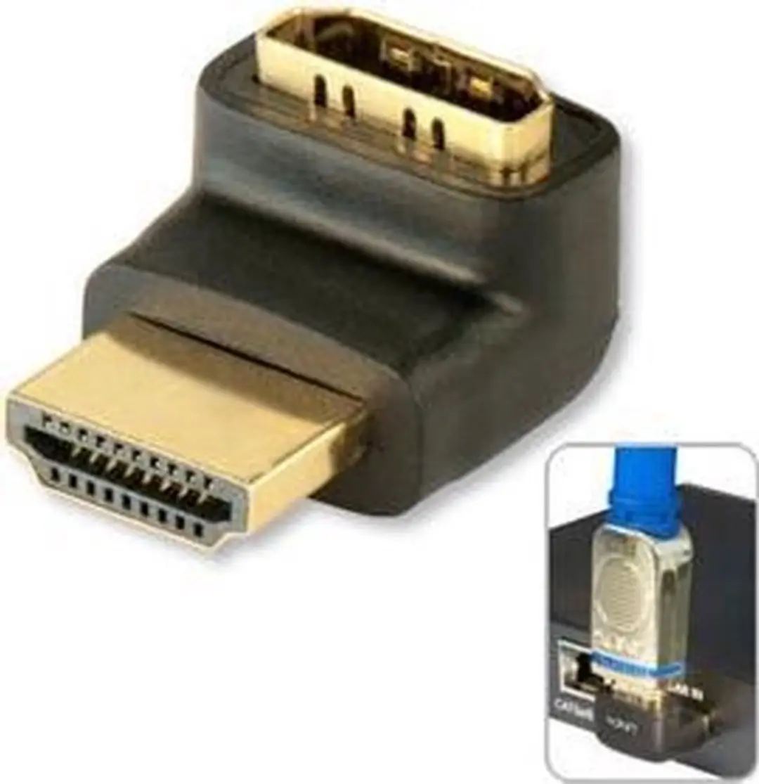Lindy HDMI Adapter 41086 - Zwart - afbeelding 2 van 6