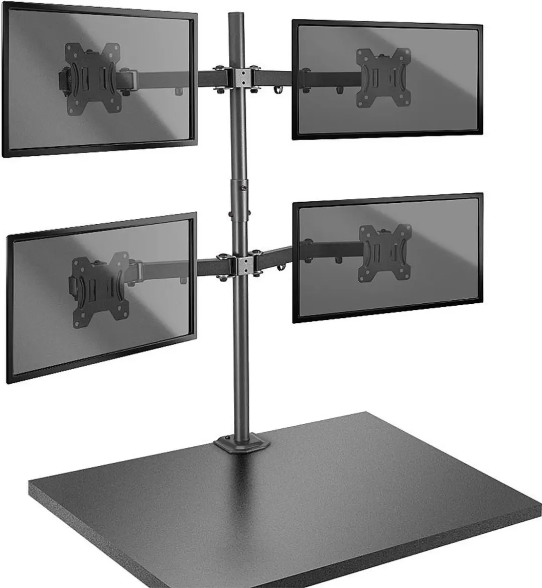 Lindy 40659 Monitor-tafelbeugel 4-voudig - 71,1 cm (28") - Zwart - afbeelding 4 van 4