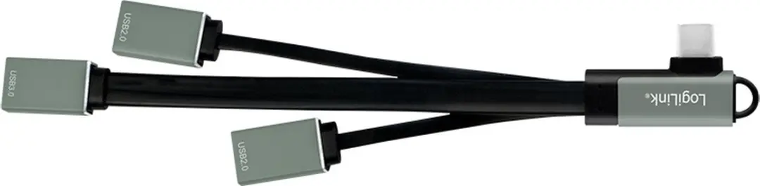 Logilink UA0361 USB-hub 3 Poorten - USB 3.1 Gen1 5Gbps - Zilver - afbeelding 3 van 6