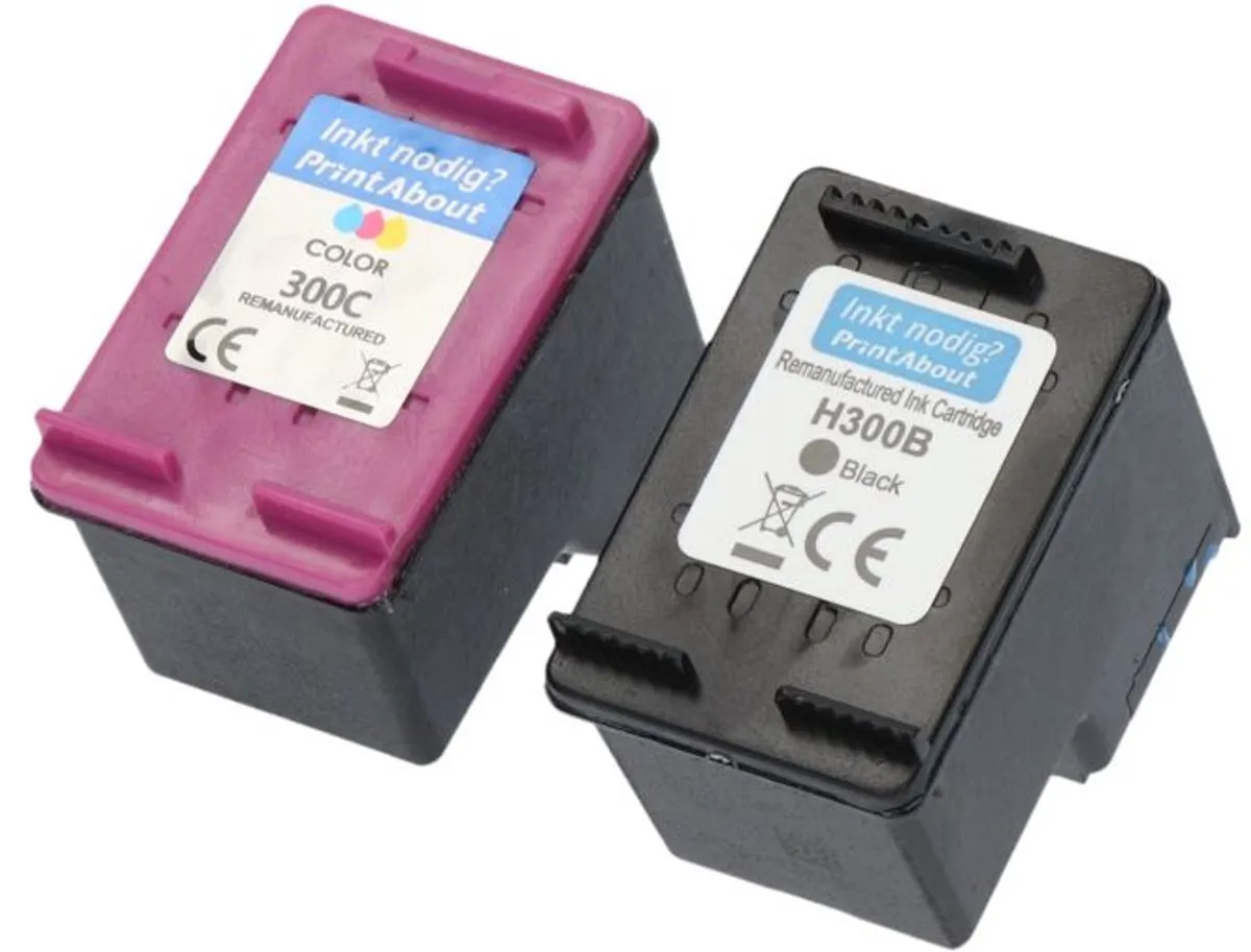PrintAbout Inktcartridge CN637EE Multipack - Zwart + 3 Kleuren - 2.050 Pagina's