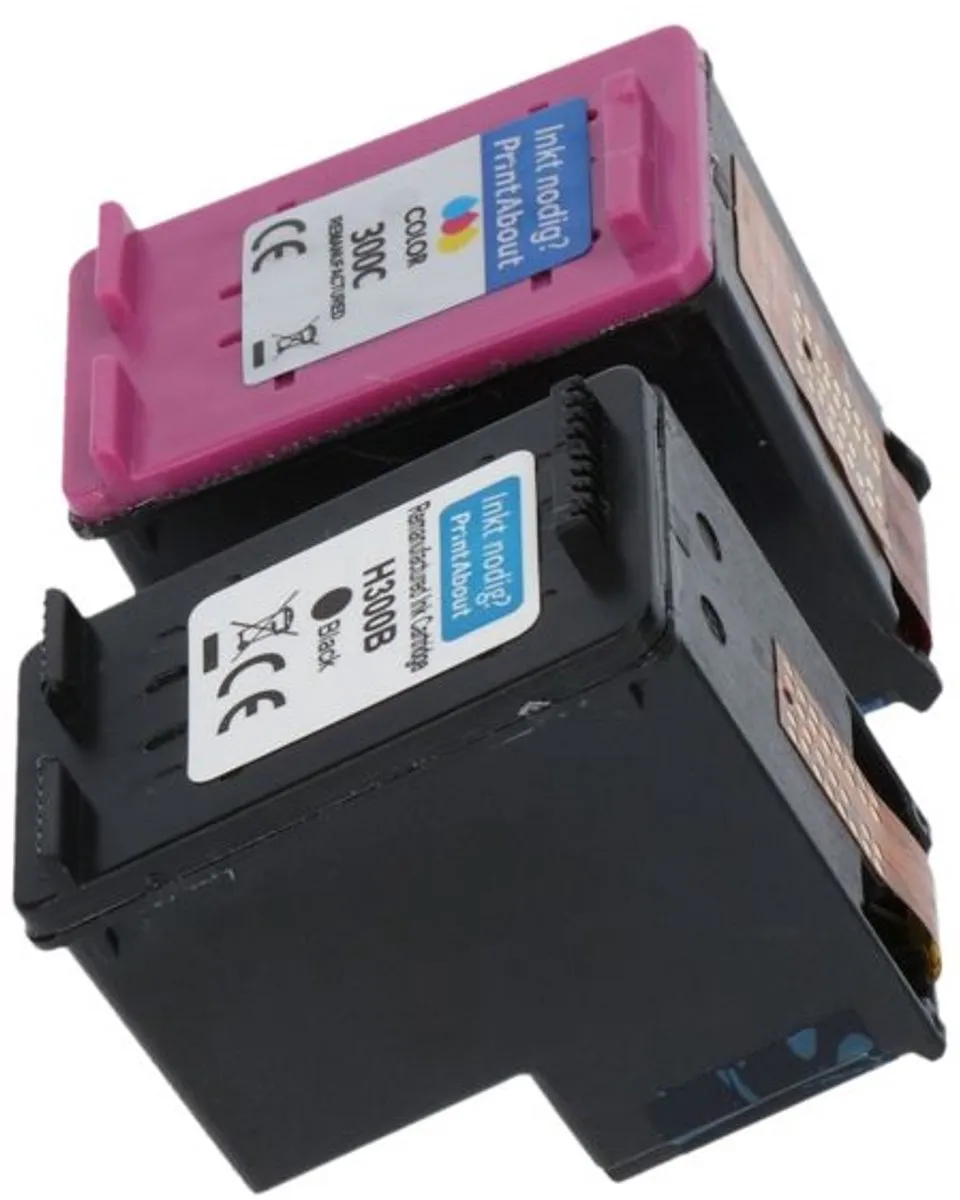 PrintAbout Inktcartridge CN637EE Multipack - Zwart + 3 Kleuren - 2.050 Pagina's