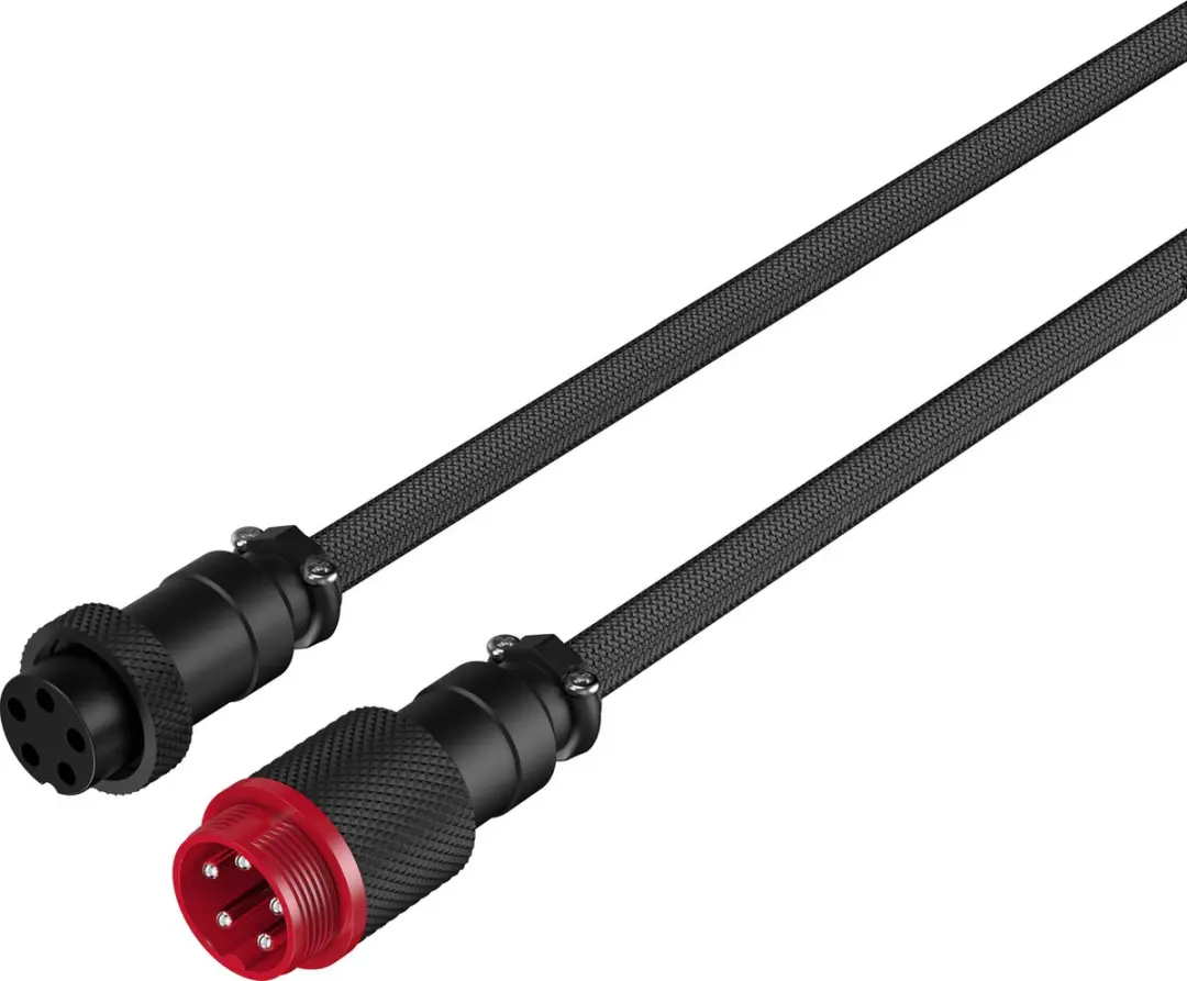 HyperX USB-C Kabel Spiraal Grijs/Zwart - afbeelding 5 van 6