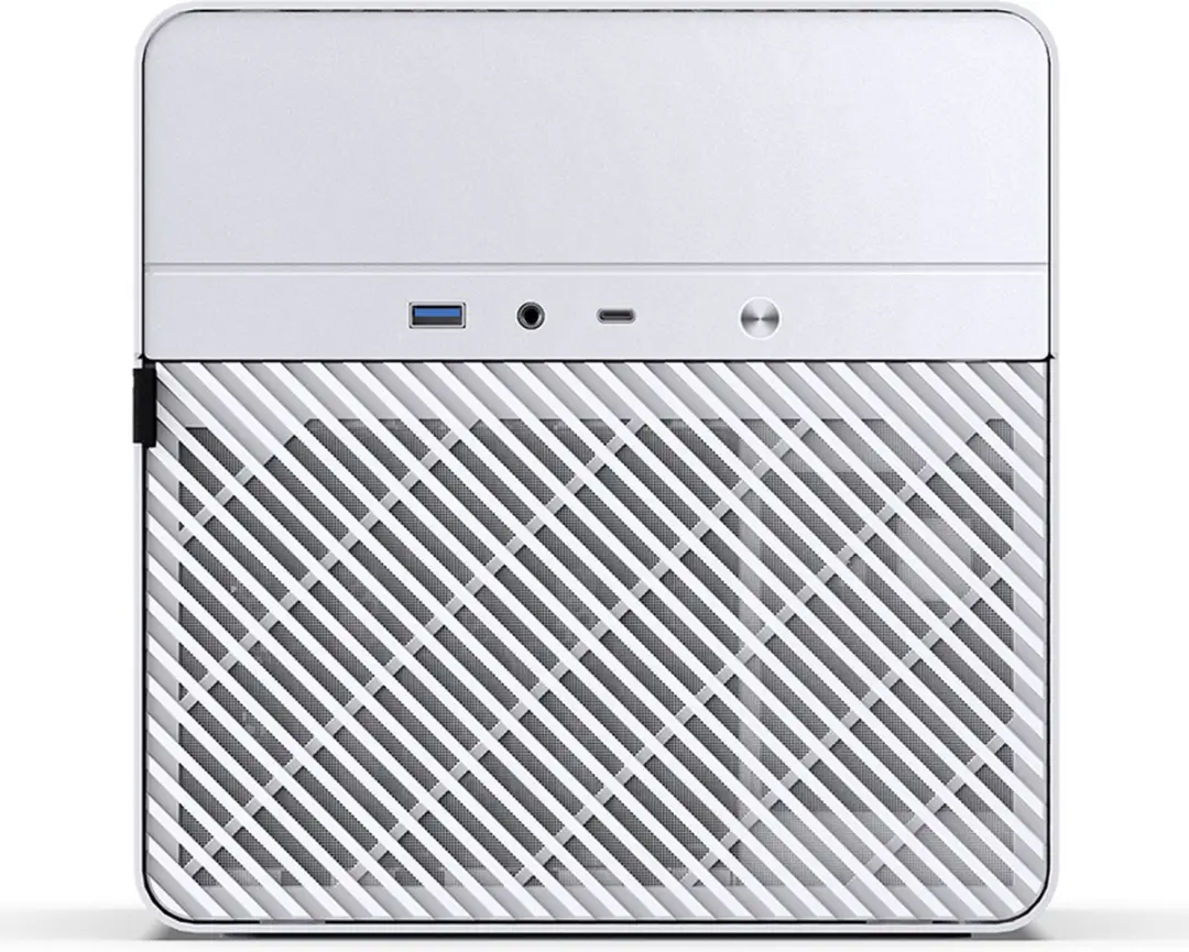 Jonsbo N2 Cube PC Gehäuse - 5x 3.5" + 1x 2.5" - Wit