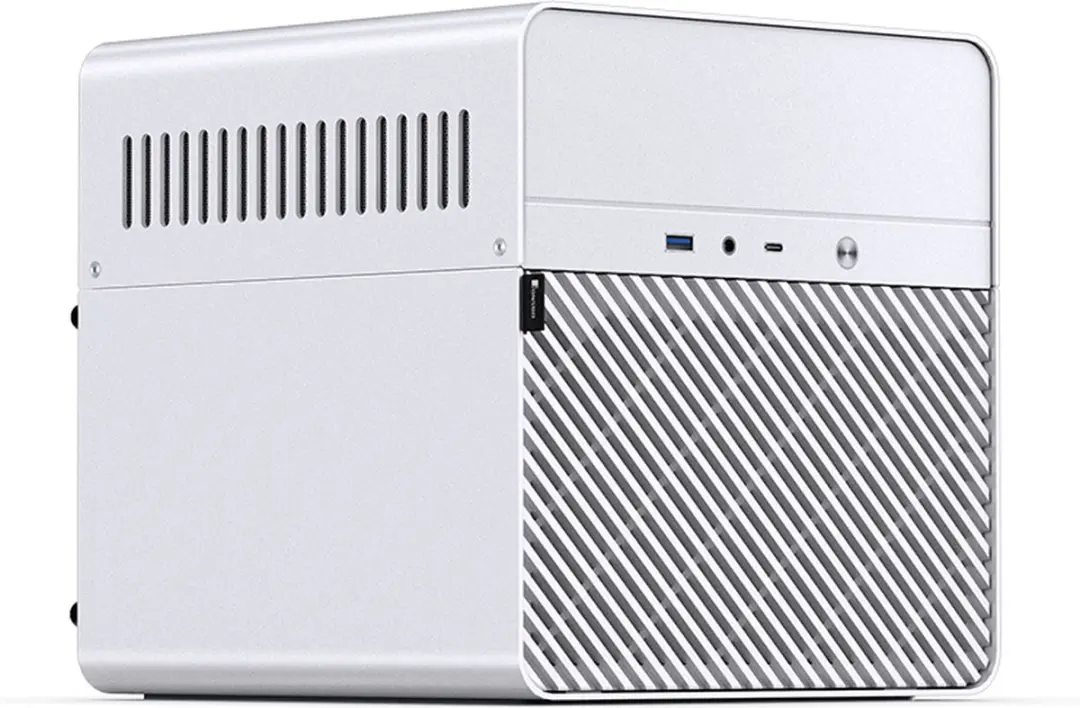 Jonsbo N2 Cube PC Gehäuse - 5x 3.5" + 1x 2.5" - Wit