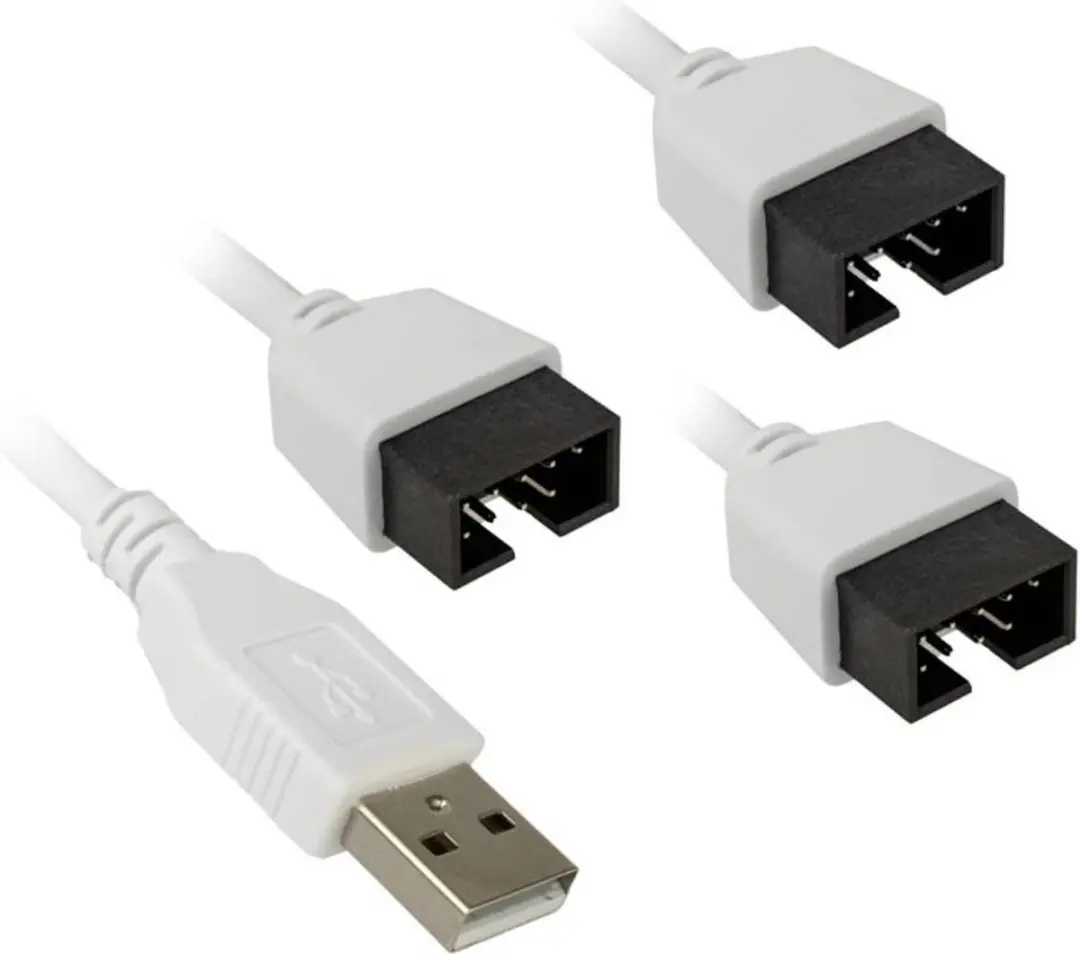 Lian Li PW-U2TPAW USB Hub - Kleurloos