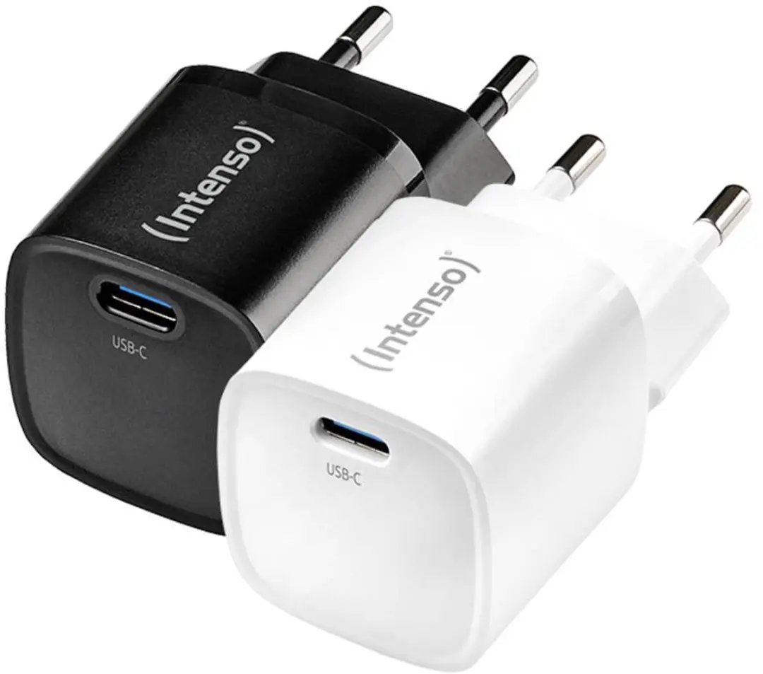 Intenso W30C² GaN Universele Oplader 30W - Zwart - afbeelding 6 van 6