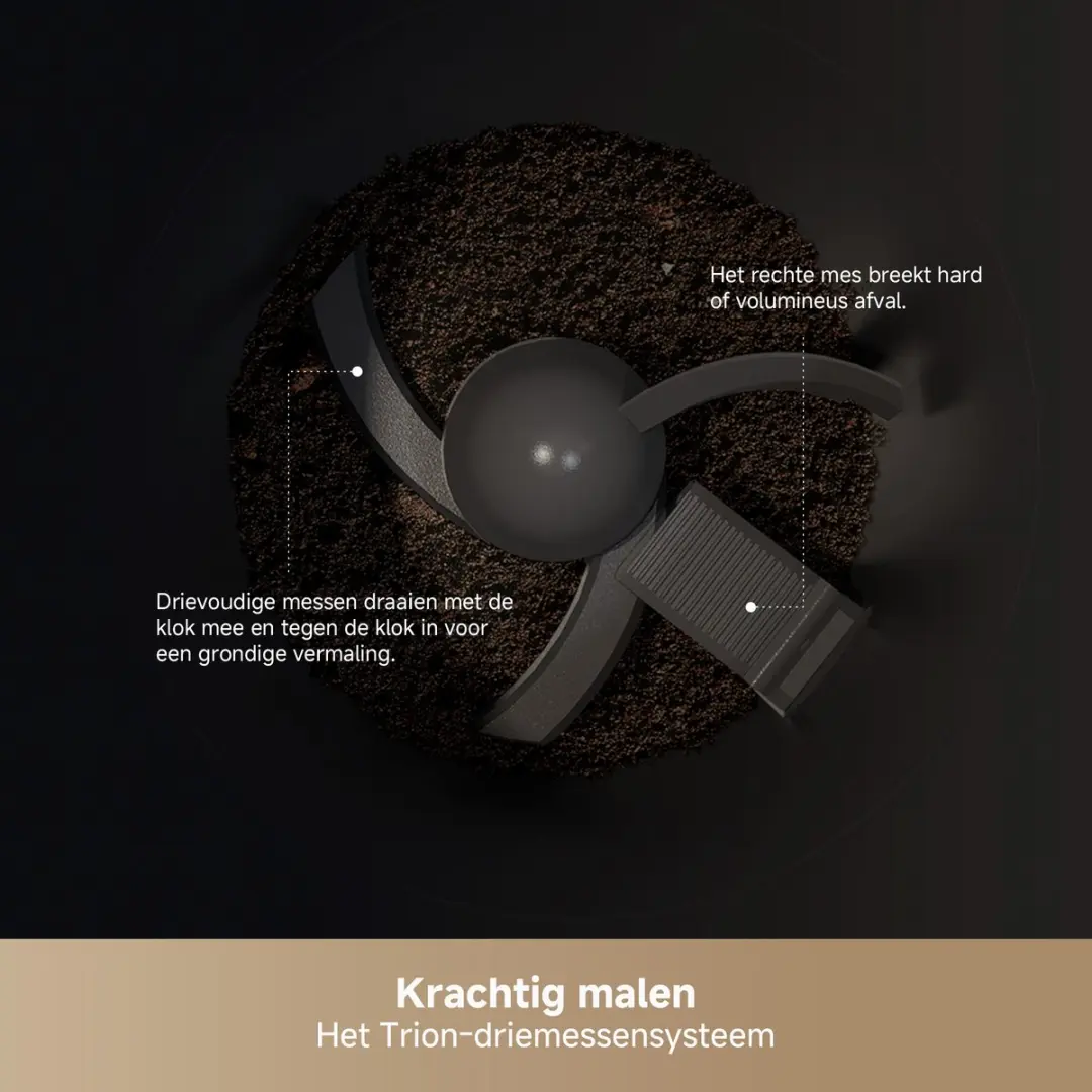 Dreame SF25 Elektrische Keukencomposter - 2.5L - Goud - afbeelding 2 van 6