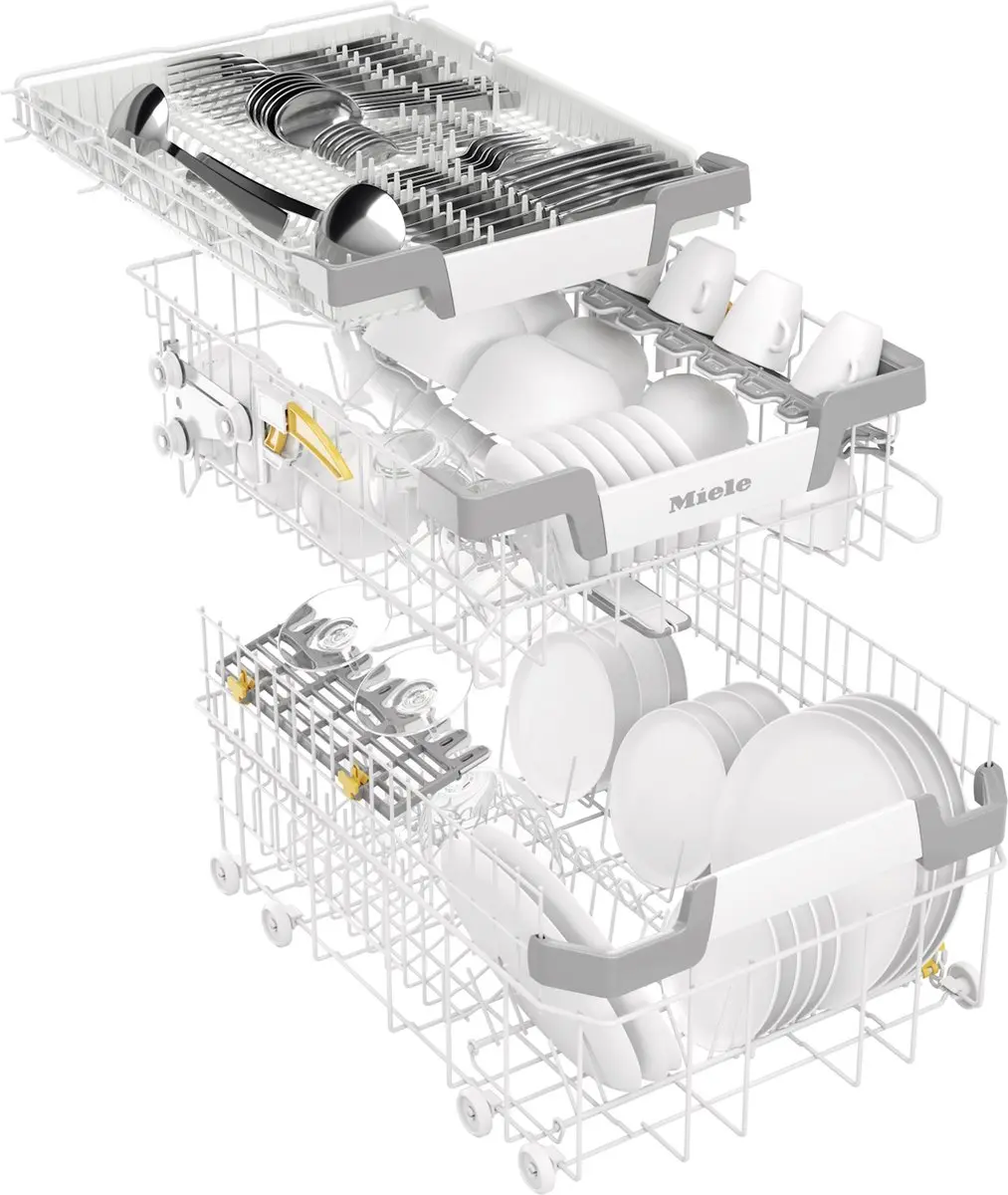 Miele G 5740 SCi CLST Inbouw Vaatwasser 9 Couverts - Wit - afbeelding 5 van 6