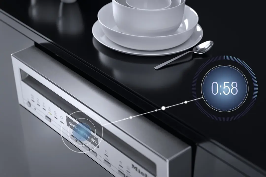Miele G 5740 SCi CLST Inbouw Vaatwasser 9 Couverts - Wit - afbeelding 6 van 6