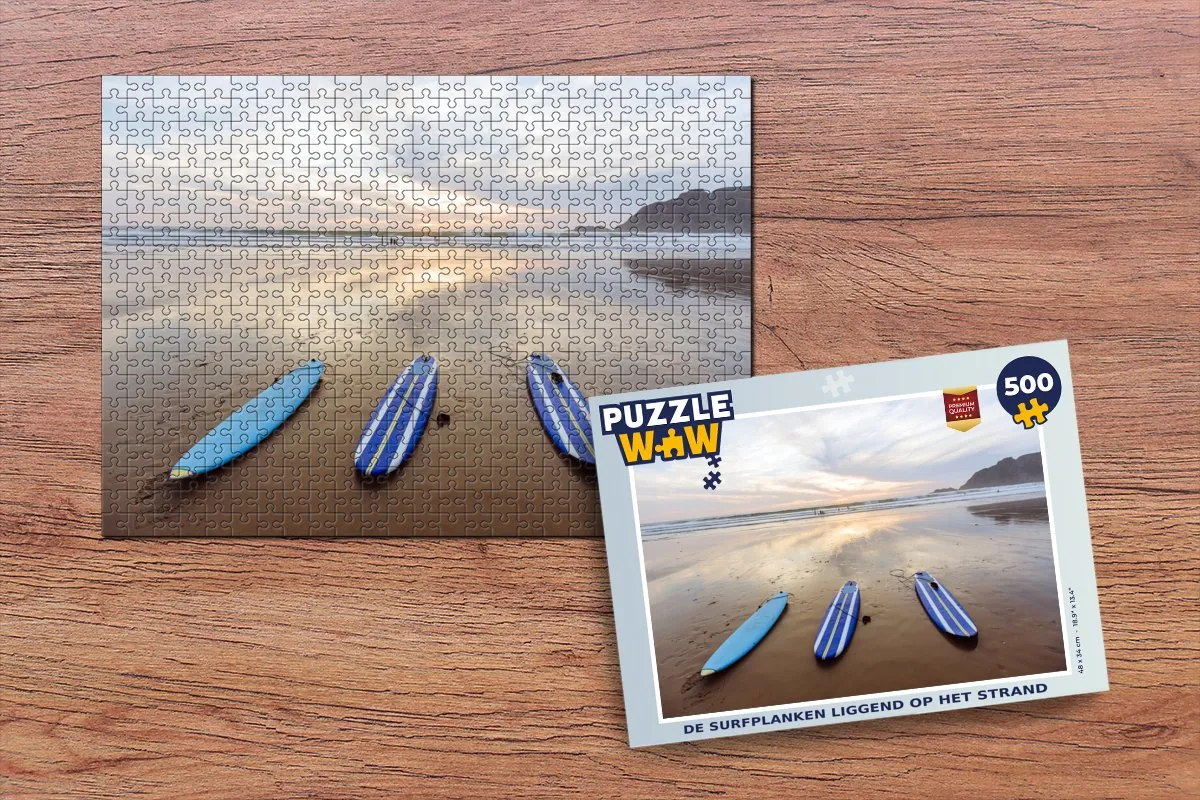 PuzzleWow Legpuzzel 500 Stuks - Multicolor