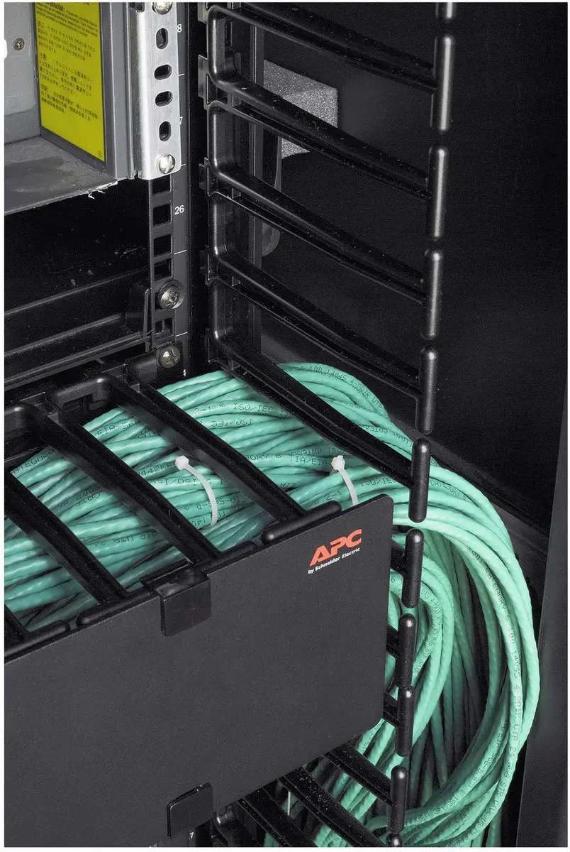 APC AR7717A Rechte Kabelgoot - Zwart - afbeelding 5 van 6
