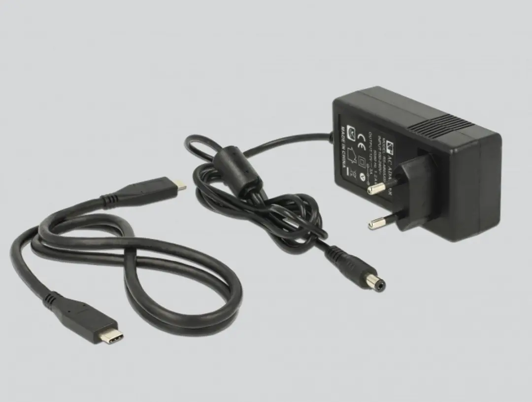 Delock USB-C 3.1 Docking Station 63957 - 2x SATA HDD/SSD - Clonefunctie - Zwart - afbeelding 5 van 6