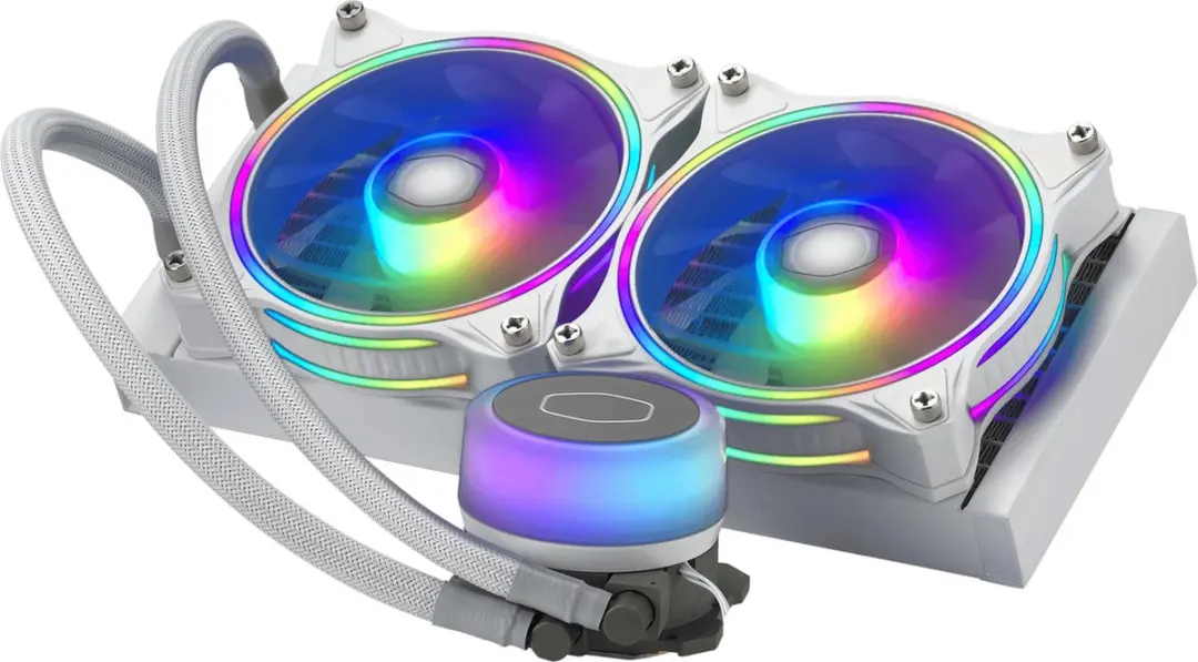 Cooler Master ML240 Illusion Witte AIO Koeler - afbeelding 2 van 4