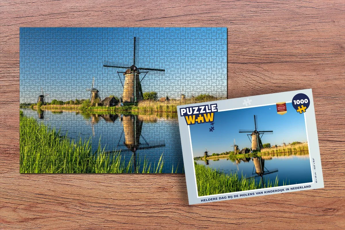 PuzzleWow Lente Legpuzzel 1000 Stuks - Multicolor