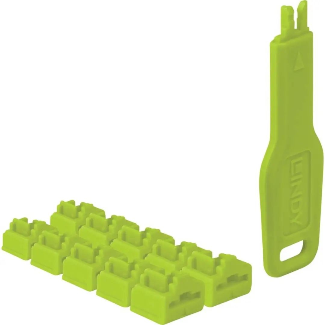 Lindy 47894 RJ-45 Poortsloten Groen