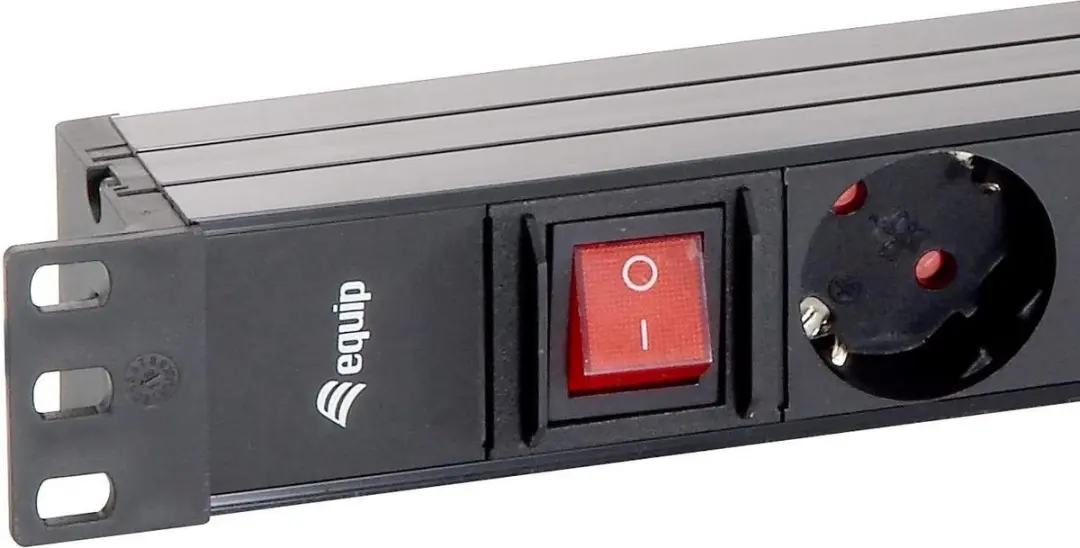 Equip 333283 PDU 1U 8 AC-uitgangen Zwart - afbeelding 4 van 6