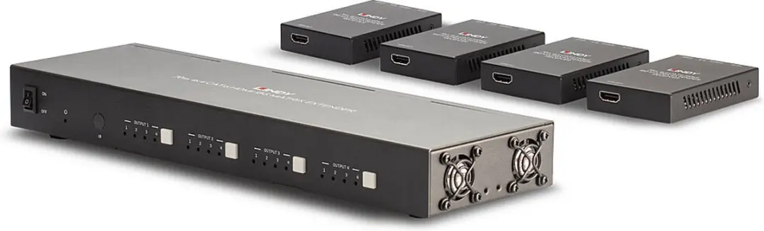 Lindy 38328 AV Extender - Zwart - afbeelding 3 van 5