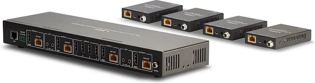 Lindy 38328 AV Extender - Zwart - afbeelding 5 van 5