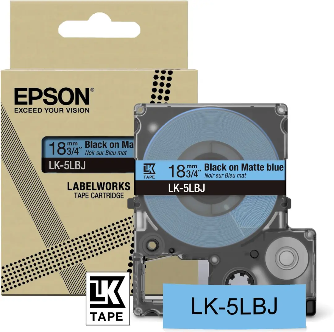 Epson LK-5LBJ Matte Tape 18mm
