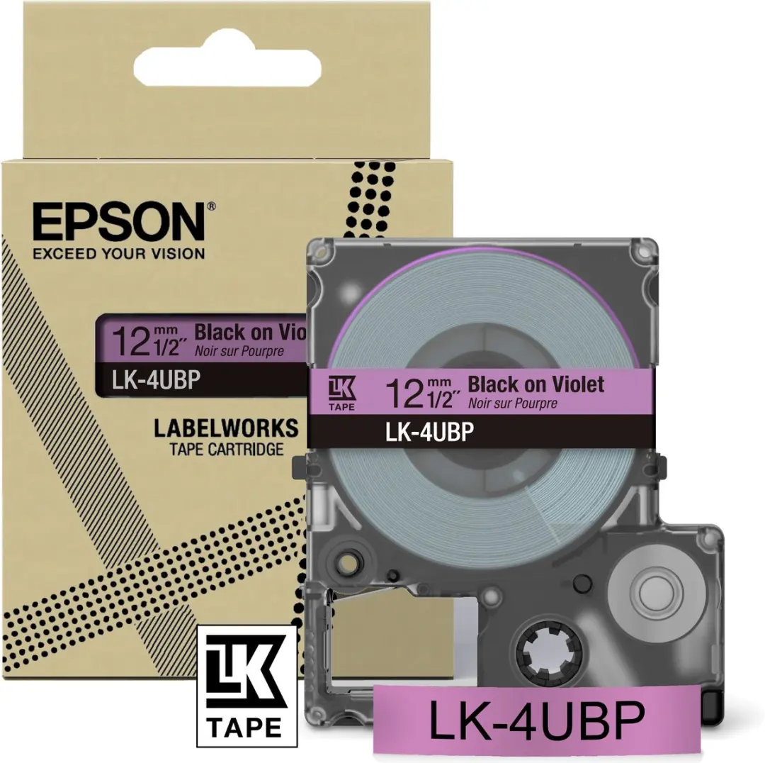 Epson LK-4UBP - Tweekleurig - afbeelding 2 van 3