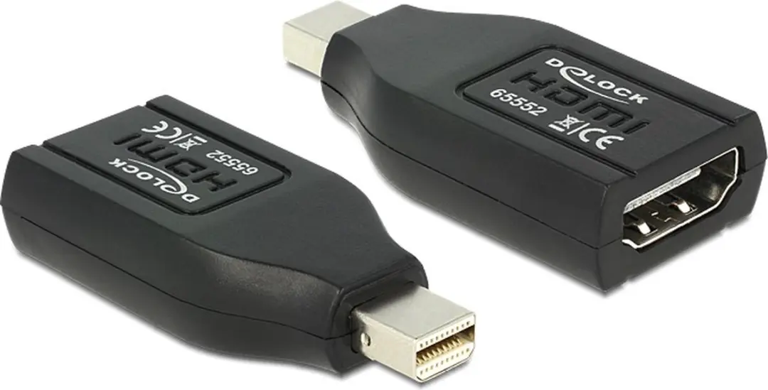 Delock Mini DisplayPort 1.1 naar HDMI 1.3 Adapter 65552