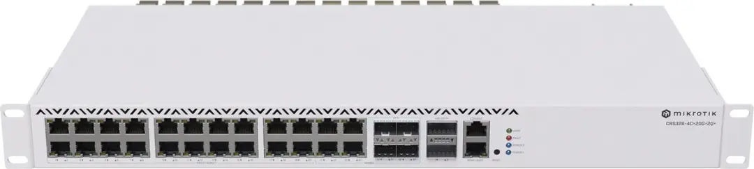 Mikrotik CRS326-4C+20G+2Q+RM Schakelaar