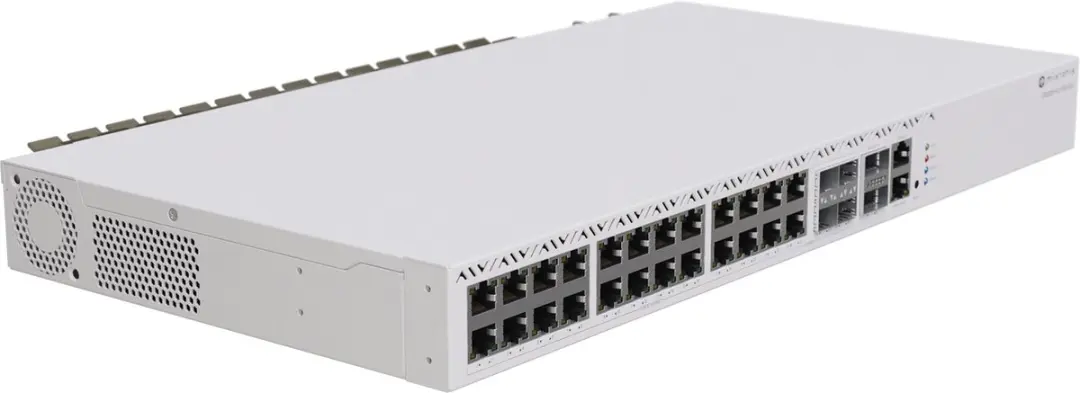 Mikrotik CRS326-4C+20G+2Q+RM Schakelaar - 20 Poorten - Grijs - afbeelding 2 van 3