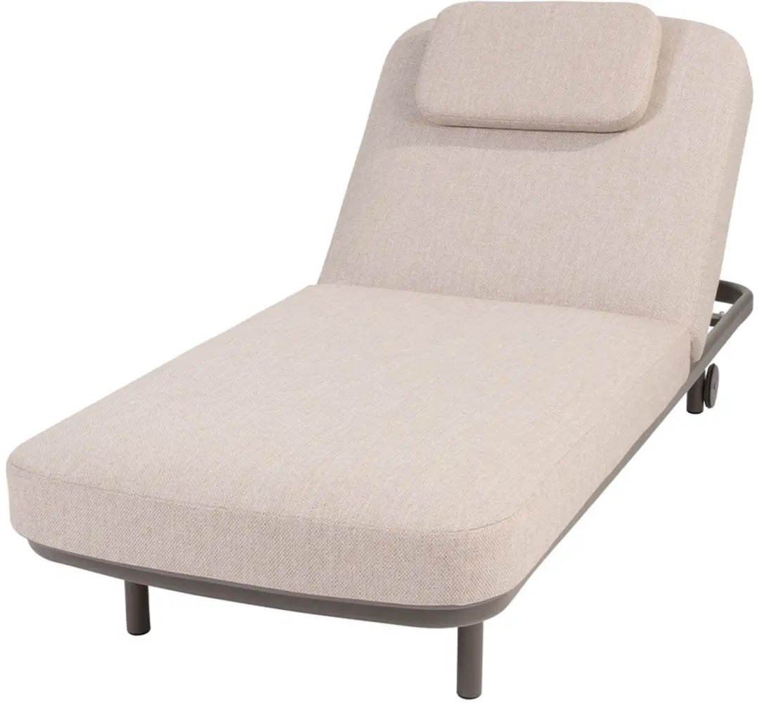 4 Seasons Milano Terre Ligbed met kussen en hoofdsteun - afbeelding 5 van 6