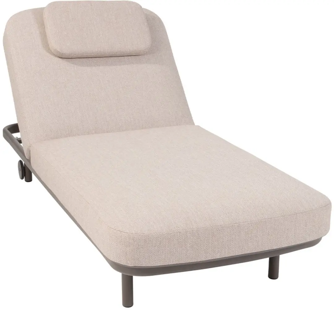 4 Seasons Milano Terre Ligbed met kussen en hoofdsteun