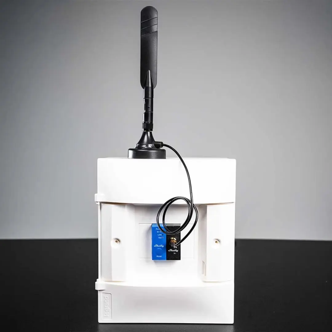 Shelly Pro LoRa Add-on S-ProLoRaAdd - Domotica Module - Zwart - afbeelding 5 van 6