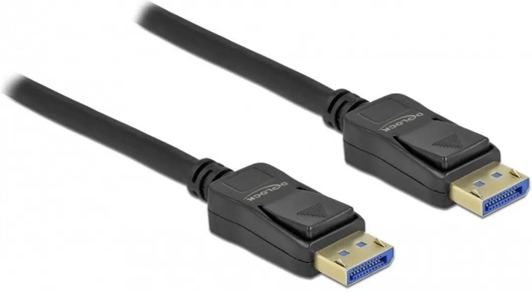 Delock 80261 DisplayPort-kabel 1m - Zwart - afbeelding 2 van 3