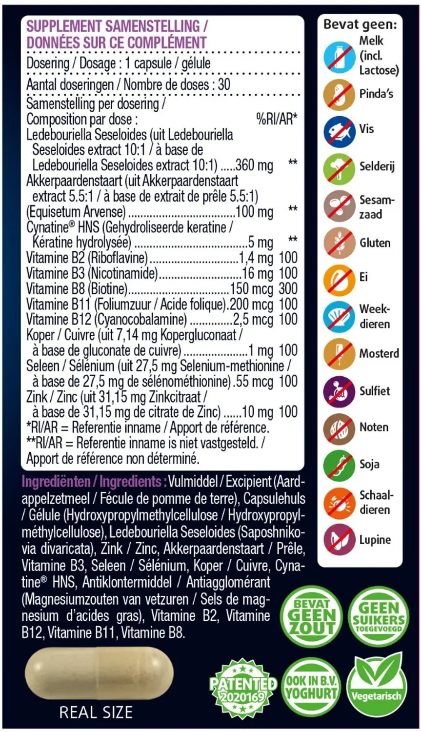 Lucovitaal Haar Volume Capsules 30 Stuks