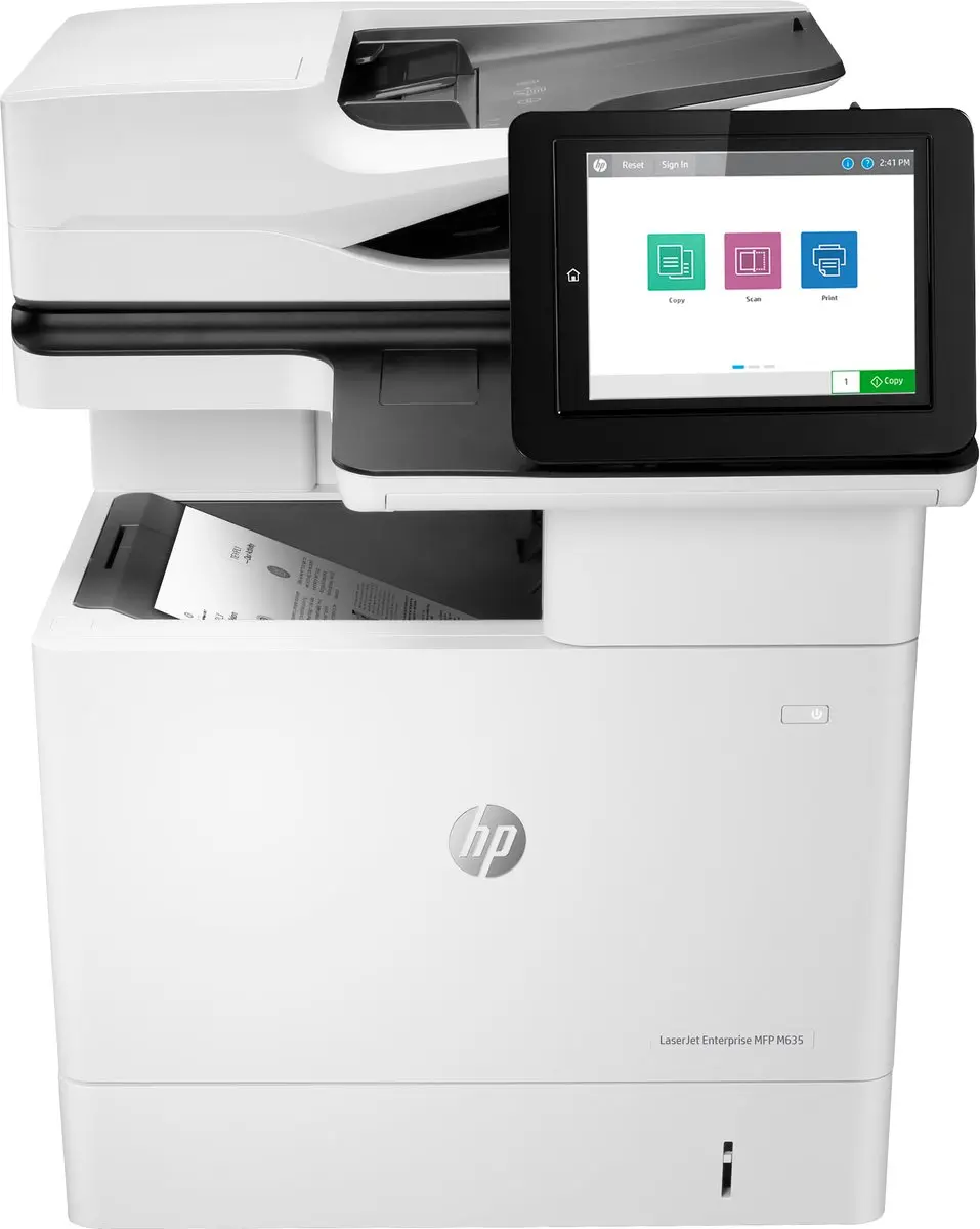 HP LaserJet Enterprise M635h MFP - 650 Vel Zwart/Wit - afbeelding 6 van 6