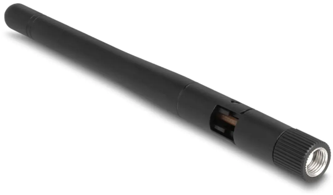 Delock WLAN Antenne 90150 - 2dBi Omnidirectioneel - RP-SMA - Zwart - afbeelding 3 van 3